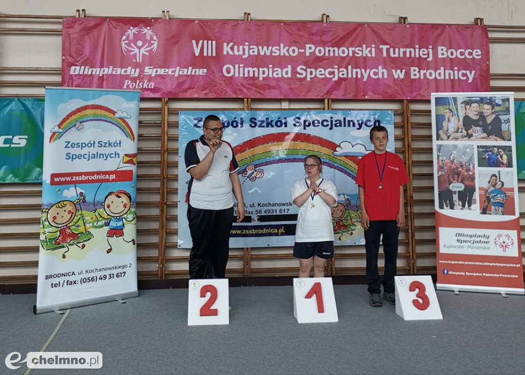 Zawodnicy Olimpijczyka na podium