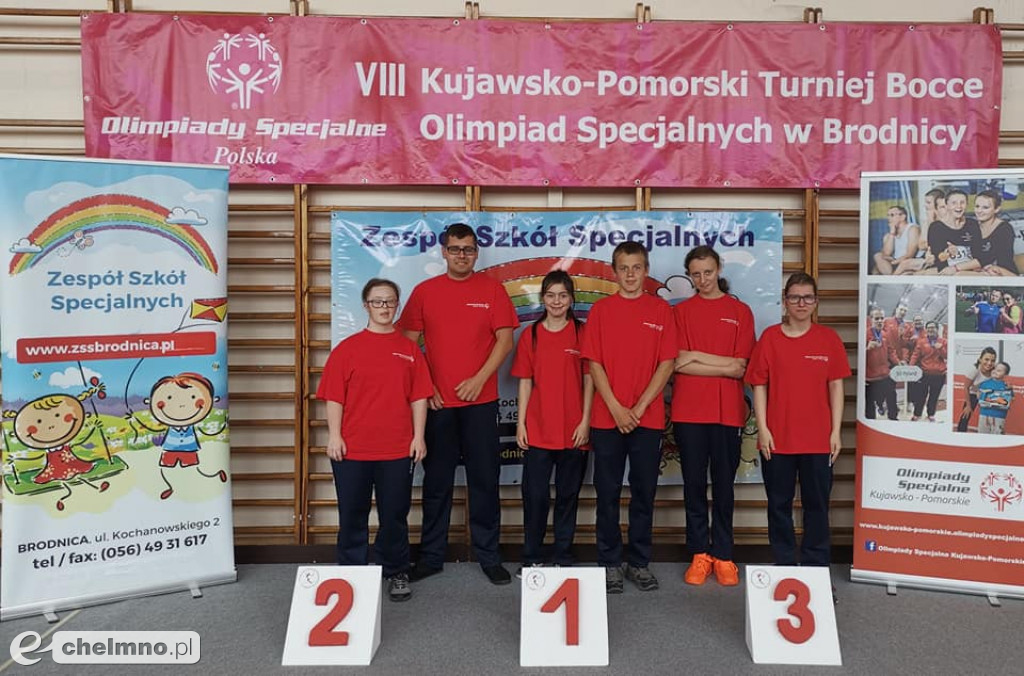 Zawodnicy Olimpijczyka na podium