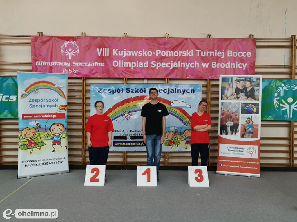 Zawodnicy Olimpijczyka na podium