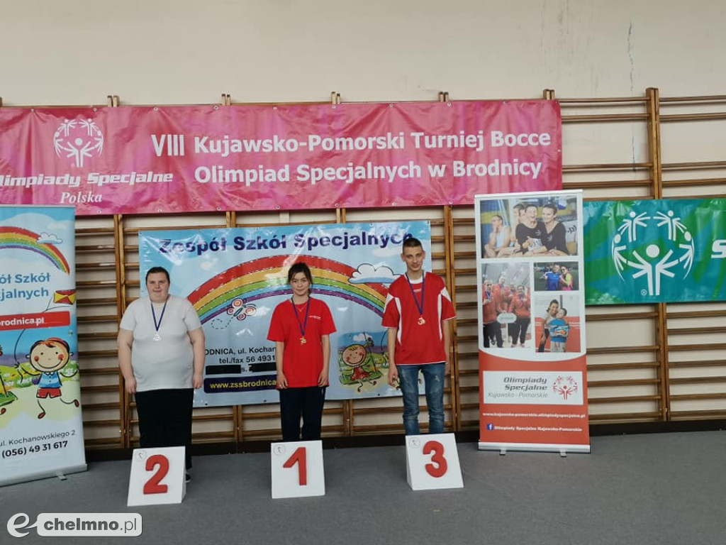 Zawodnicy Olimpijczyka na podium