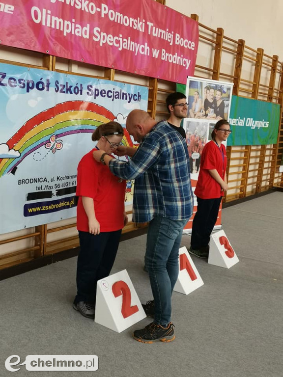 Zawodnicy Olimpijczyka na podium