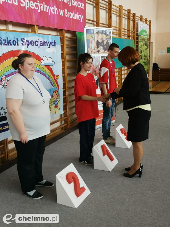 Zawodnicy Olimpijczyka na podium