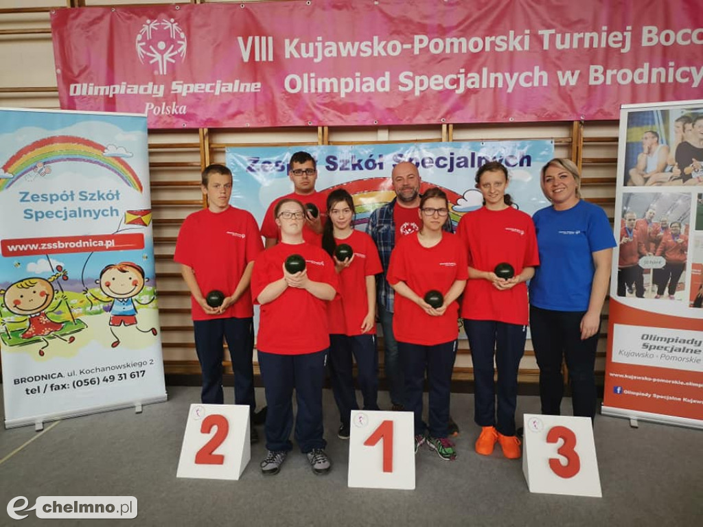 Zawodnicy Olimpijczyka na podium
