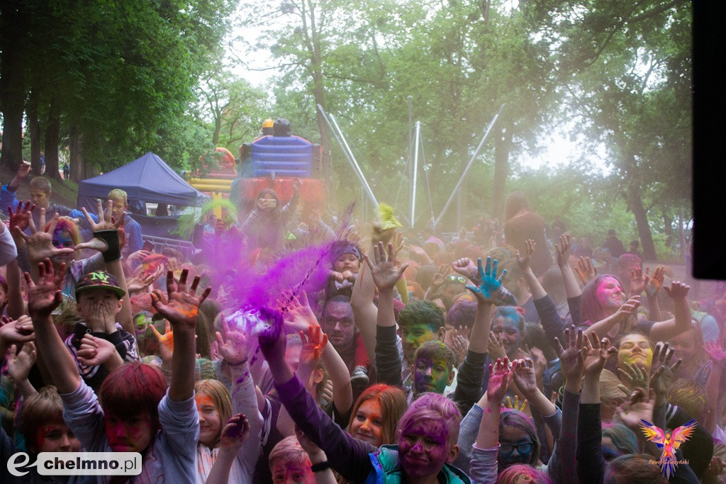Totalne szaleństwo na Festiwalu Kolorów Holi