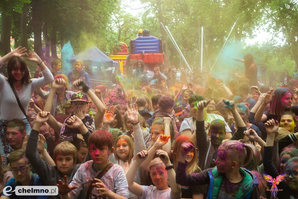 Totalne szaleństwo na Festiwalu Kolorów Holi