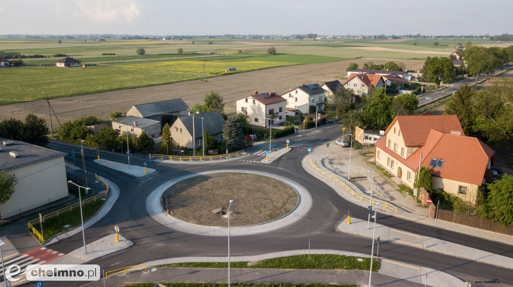 Nową drogą z Łubianki do Bierzgłowa