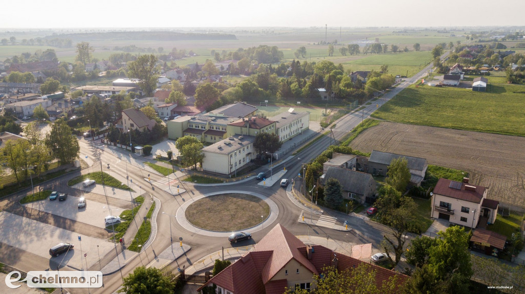 Nową drogą z Łubianki do Bierzgłowa