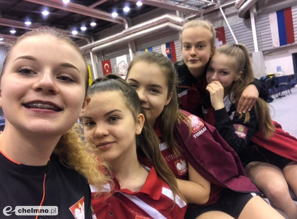 Tenisistki z Czwórki reprezentowały kraj