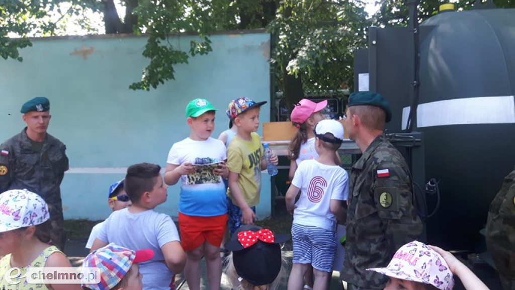 Tęczowy Zakątek w Jednostce Wojskowej