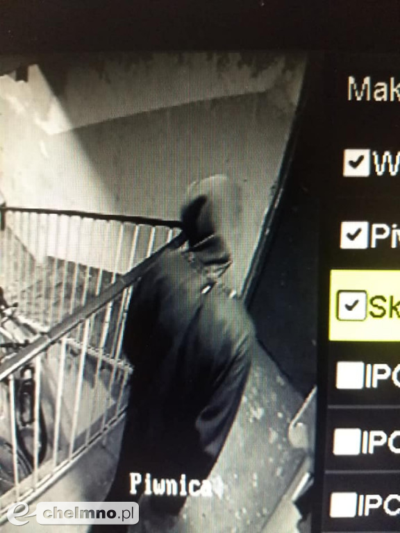 Złodziej rowerów grasuje na klatkach