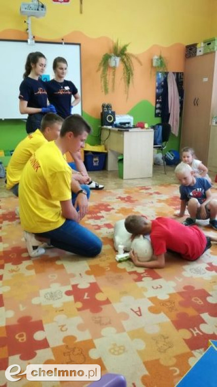 Nauczyli się jak udzielać pierwszej pomocy