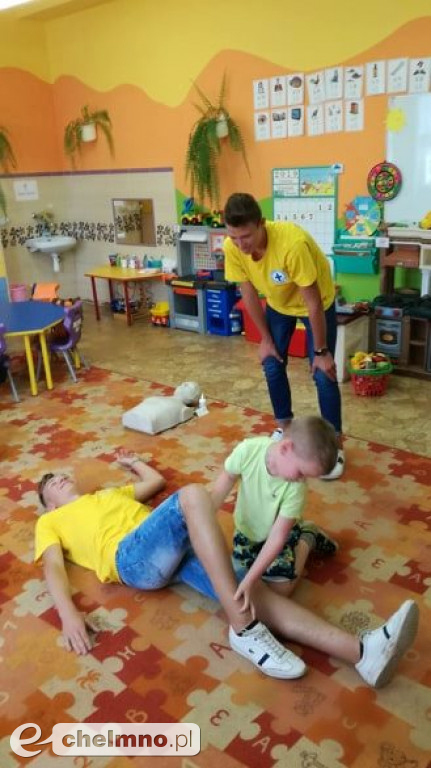 Nauczyli się jak udzielać pierwszej pomocy