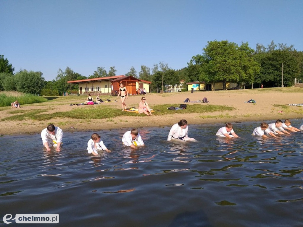 Trening nad Jeziorem Starogrodzkim