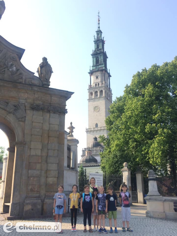 Uczniowie Katolika na wycieczce w Częstochowie