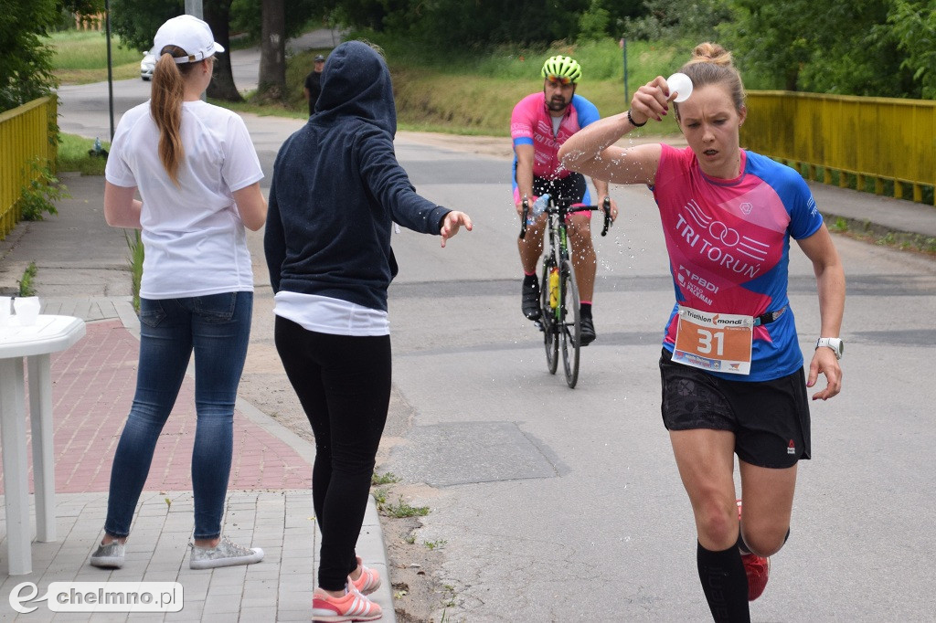 W Triathlonie Mondi startowali Burmistrzowie Chełmna