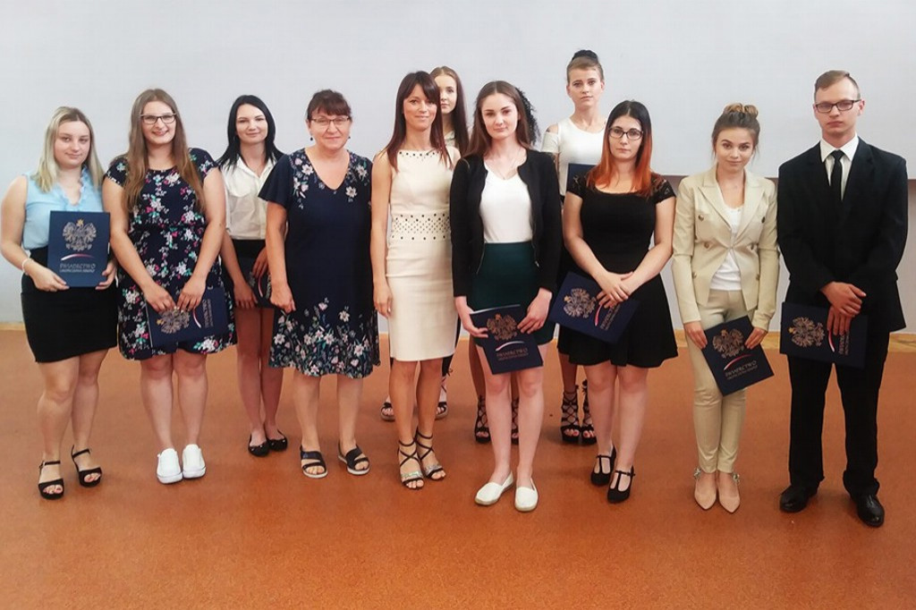 Zakończenie roku w ZS CKP Grubno