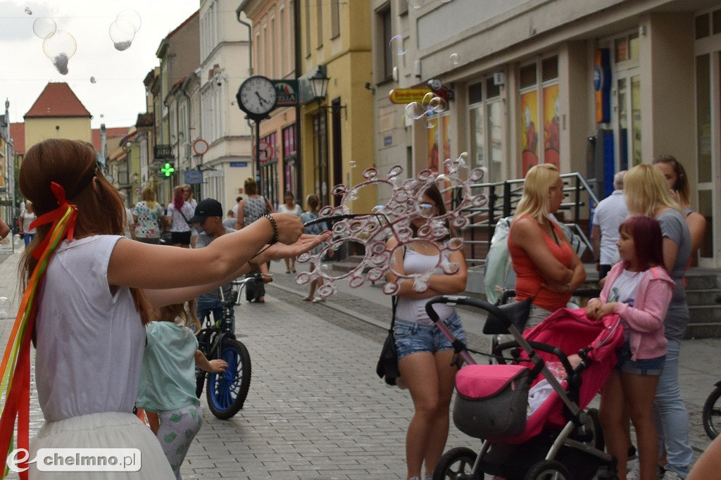 Piątkowe animacje na ul. Grudziądzkiej