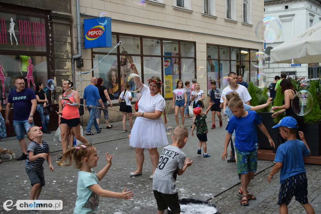 Piątkowe animacje na ul. Grudziądzkiej