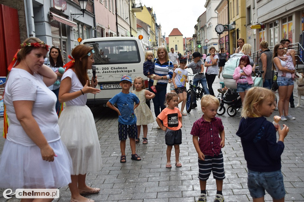 Piątkowe animacje na ul. Grudziądzkiej