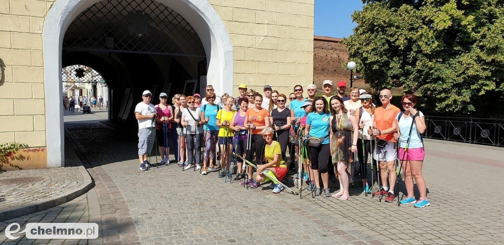  Grupa Nordic Walking spacerowała po Chełmnie