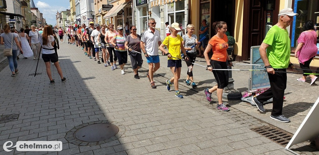  Grupa Nordic Walking spacerowała po Chełmnie