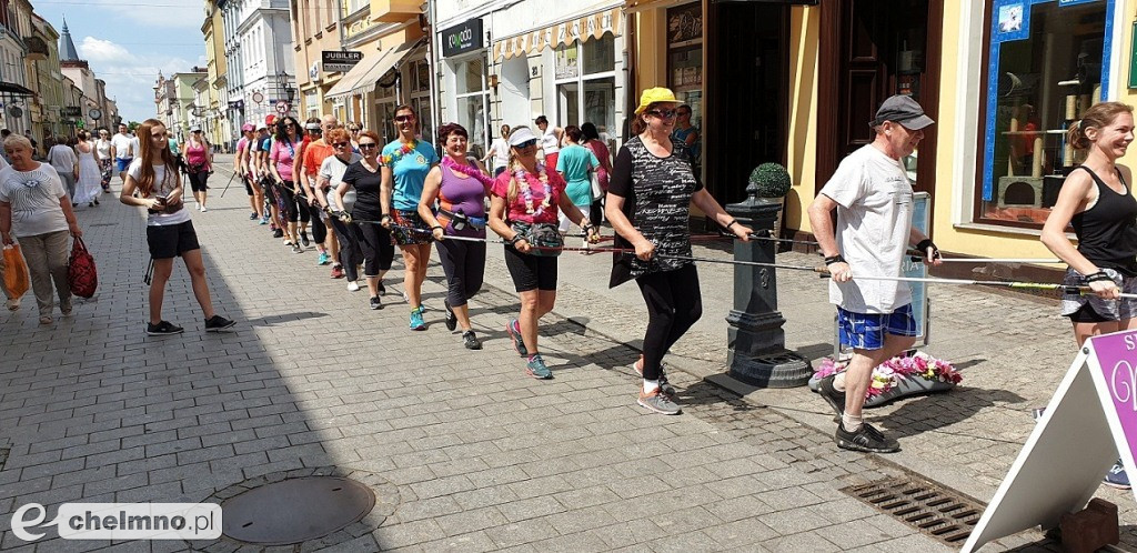  Grupa Nordic Walking spacerowała po Chełmnie