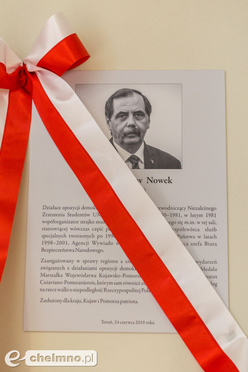 Zbigniew Nowek patronem sali w Urzędzie Marszałkowskim