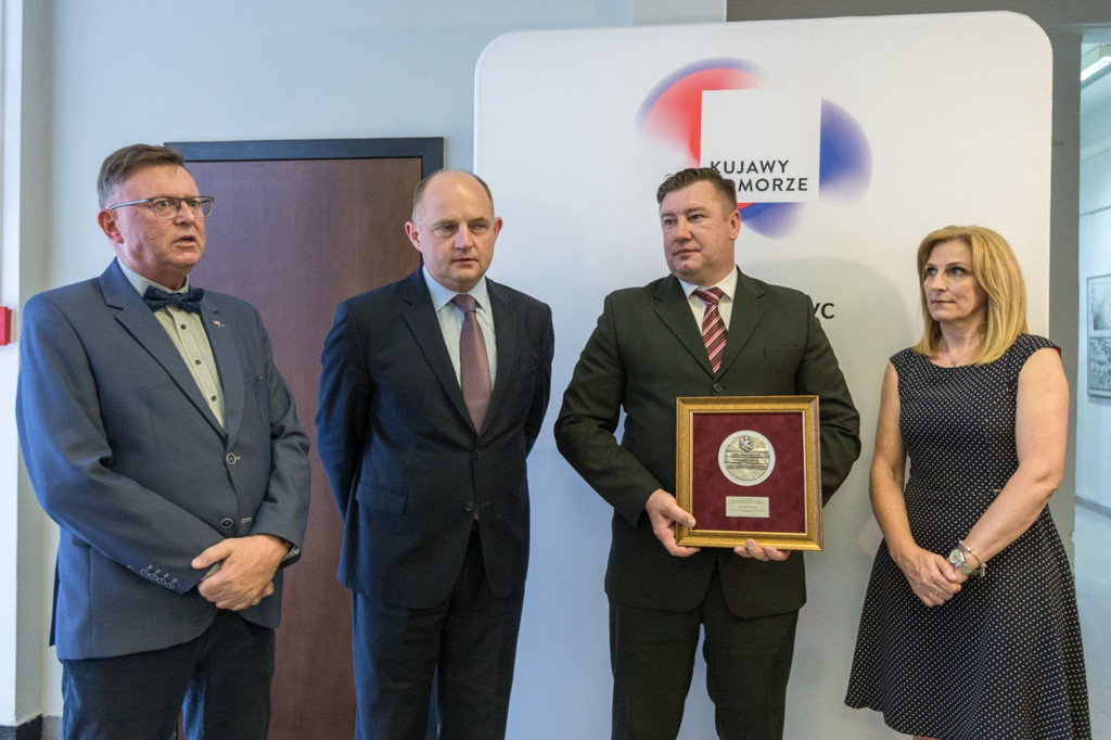 Medal Unitas Durat dla bohatera z Brześcia Kujawskiego