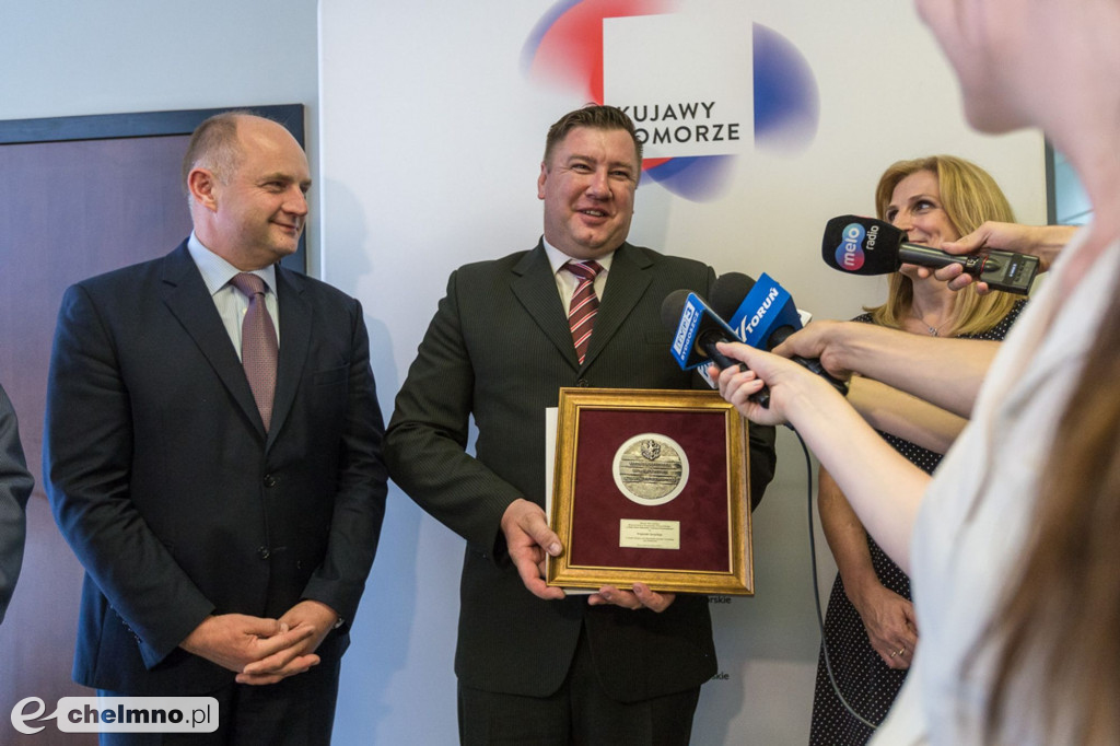 Medal Unitas Durat dla bohatera z Brześcia Kujawskiego