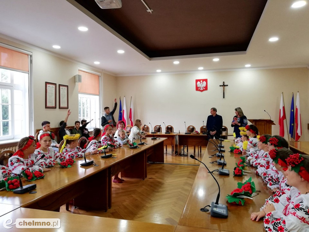 Goście Jarmarku z wizytą w Urzędzie Miasta