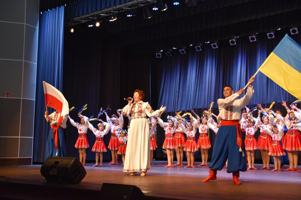 Przepiękny folklor ukraiński i białoruski oczarował publiczność