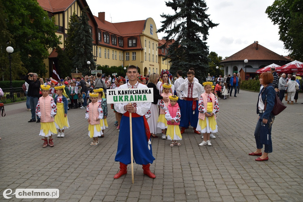 Barwny korowód i powitanie uczestników Jarmarku Jaszczurczego