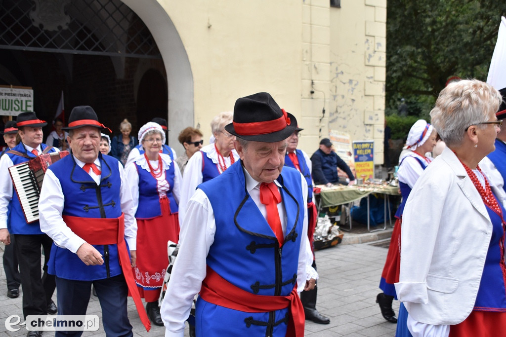 Barwny korowód i powitanie uczestników Jarmarku Jaszczurczego