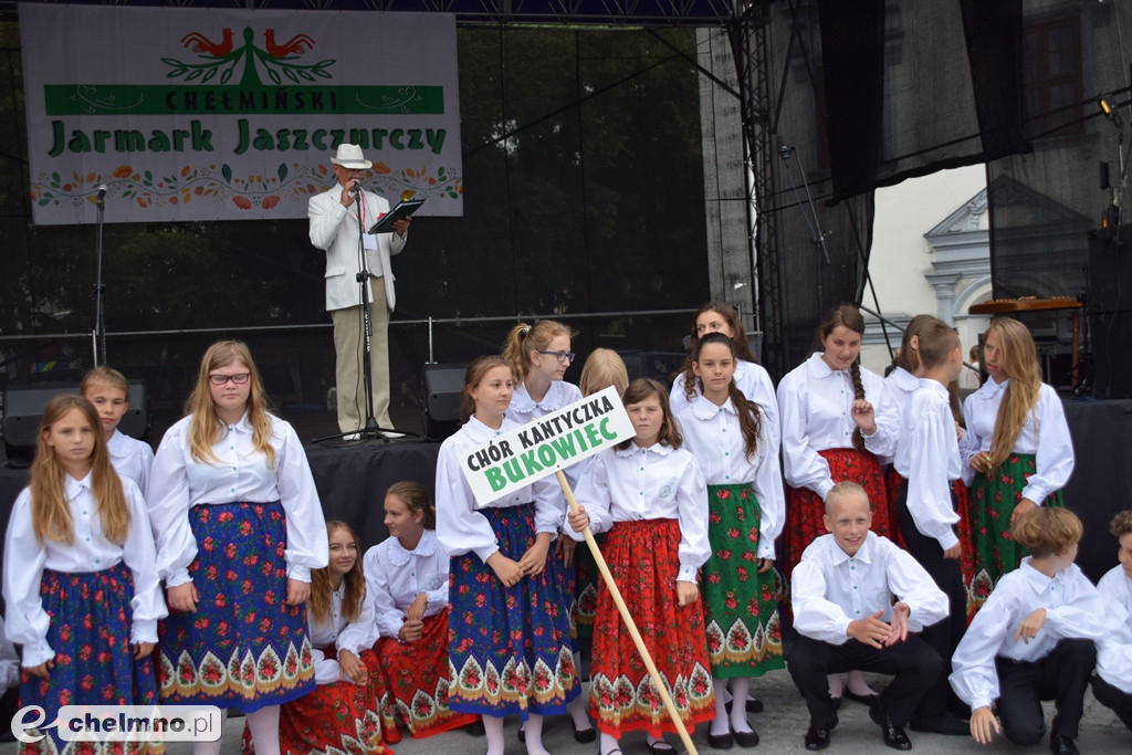 Barwny korowód i powitanie uczestników Jarmarku Jaszczurczego