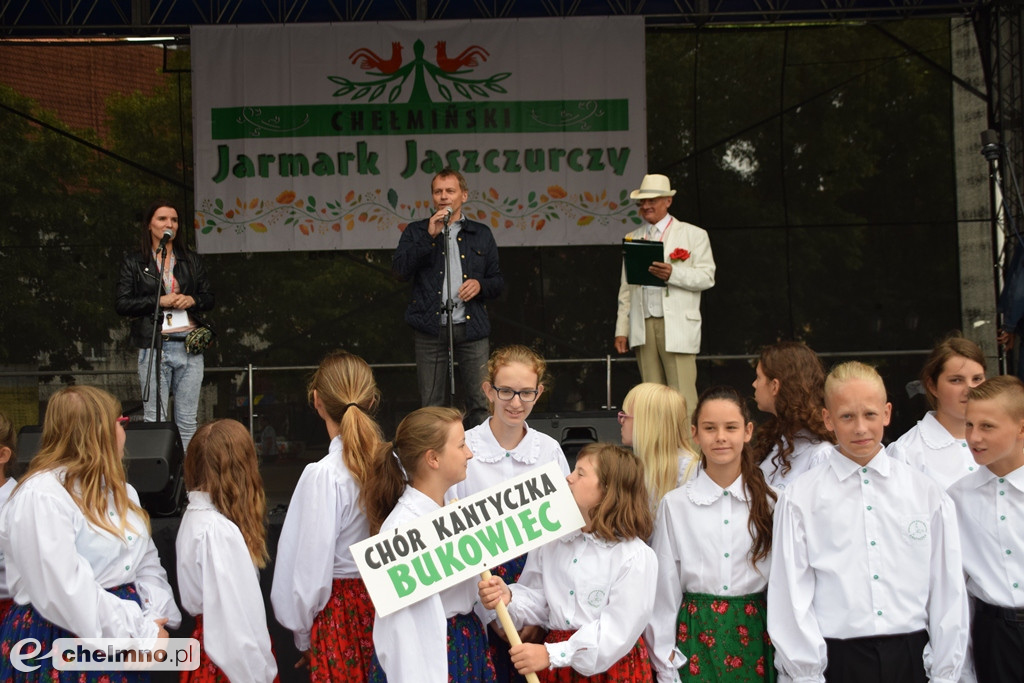 Barwny korowód i powitanie uczestników Jarmarku Jaszczurczego