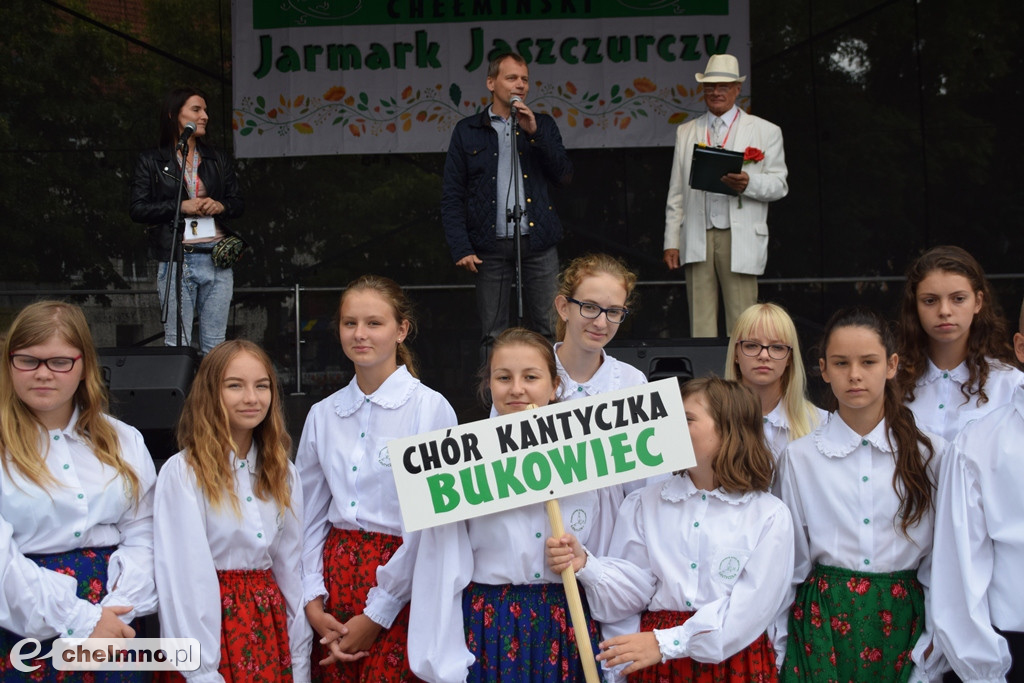 Barwny korowód i powitanie uczestników Jarmarku Jaszczurczego