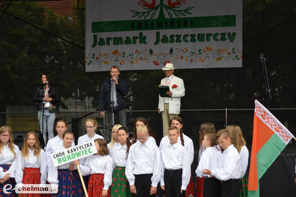 Barwny korowód i powitanie uczestników Jarmarku Jaszczurczego