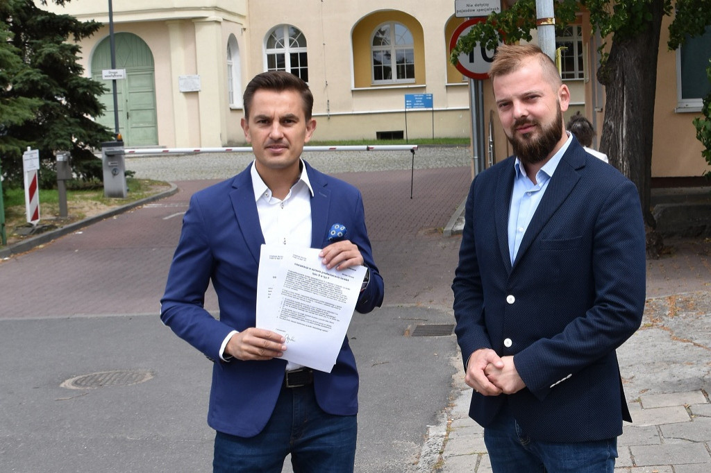 Konferencja Posła Myrchy i Radnego Marwitza