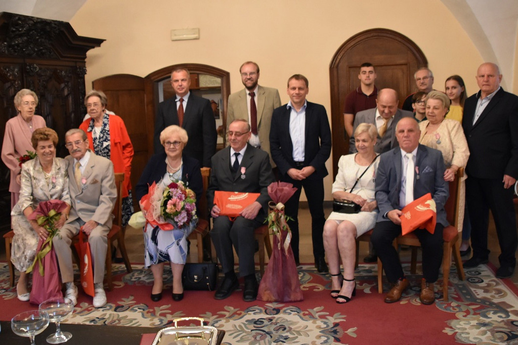 Wyróżnieni medalem Prezydenta w Złote Gody