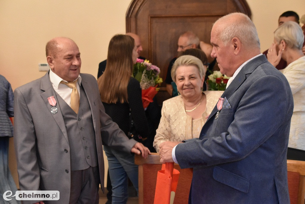 Wyróżnieni medalem Prezydenta w Złote Gody