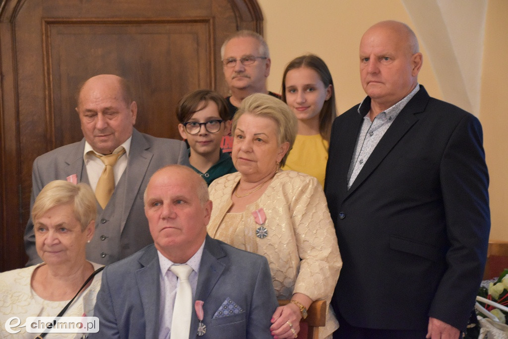 Wyróżnieni medalem Prezydenta w Złote Gody