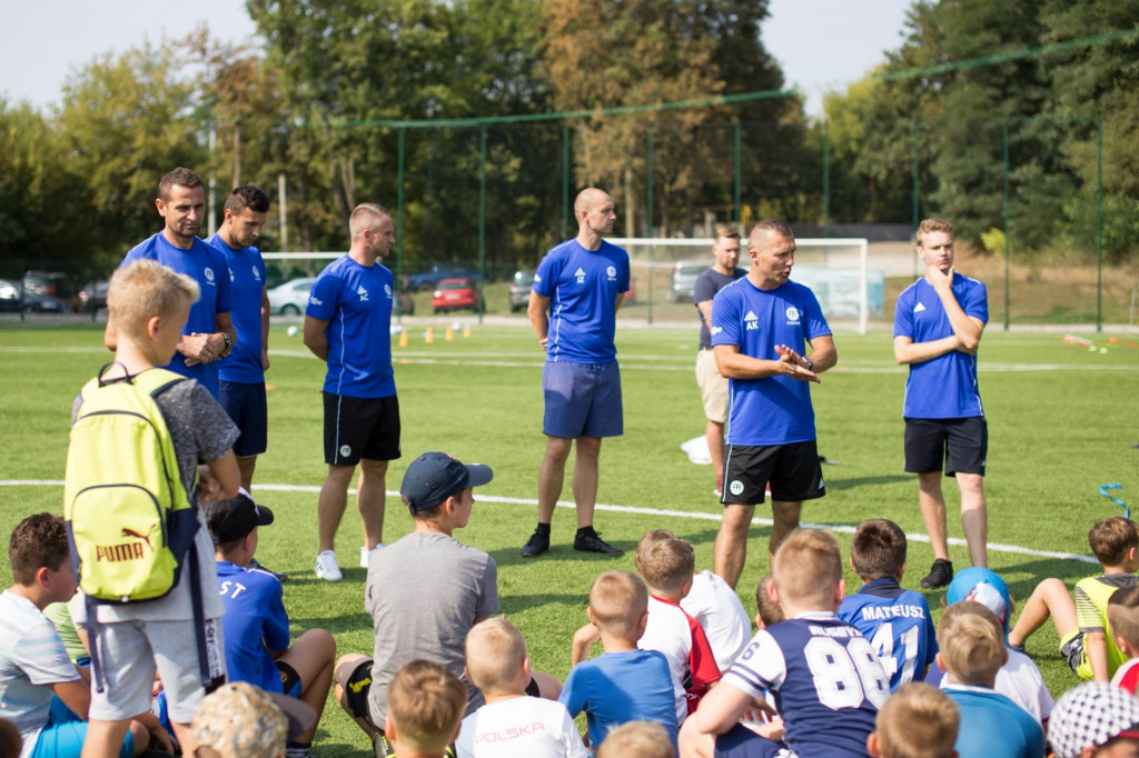 Start Football Academy Chełmno na stadionie miejskim