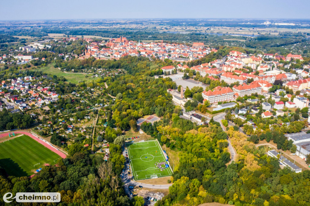 Start Football Academy Chełmno na stadionie miejskim