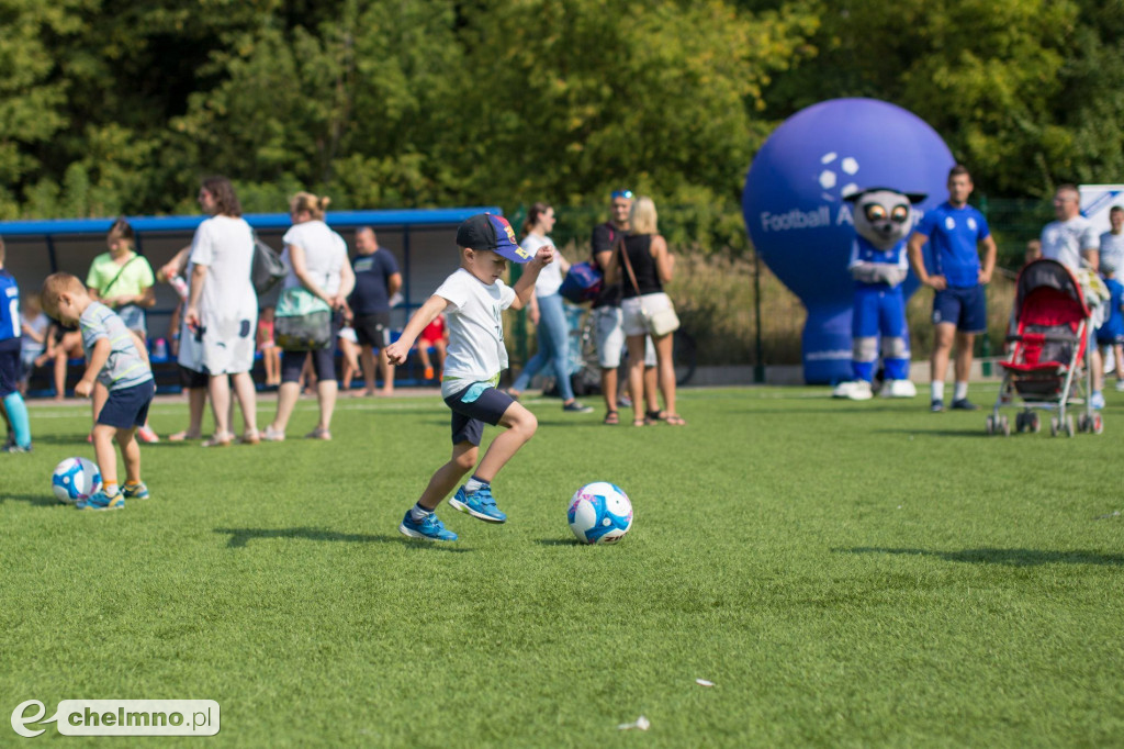 Start Football Academy Chełmno na stadionie miejskim
