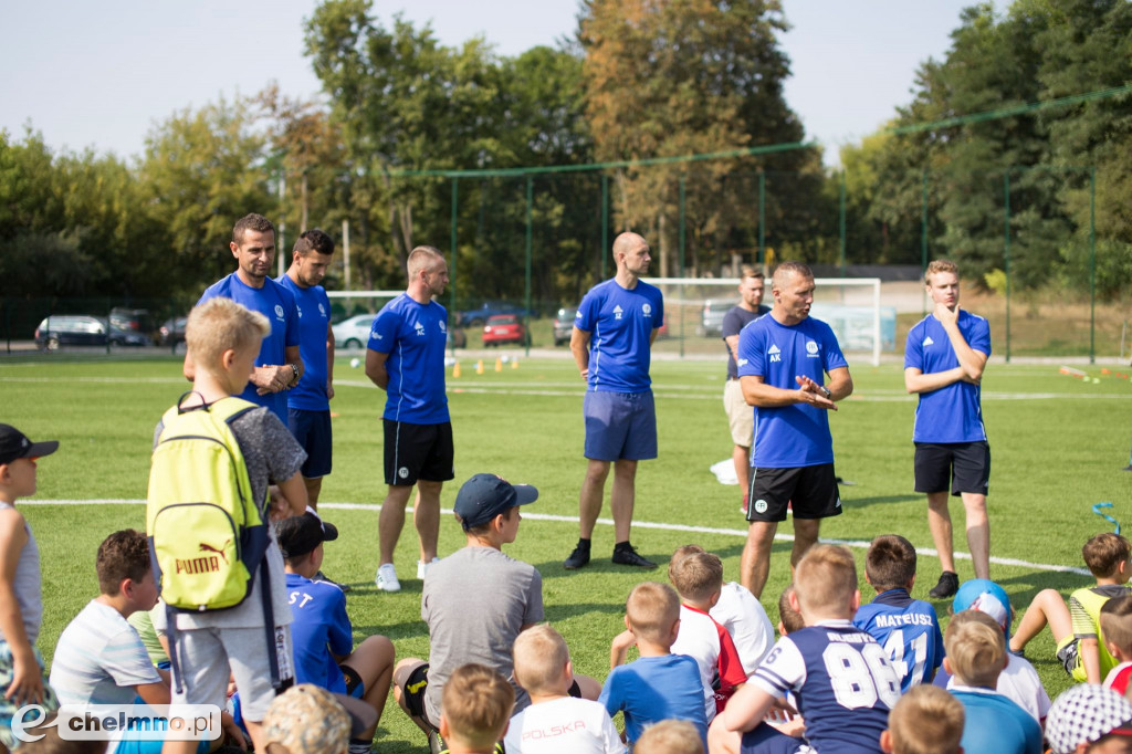 Start Football Academy Chełmno na stadionie miejskim