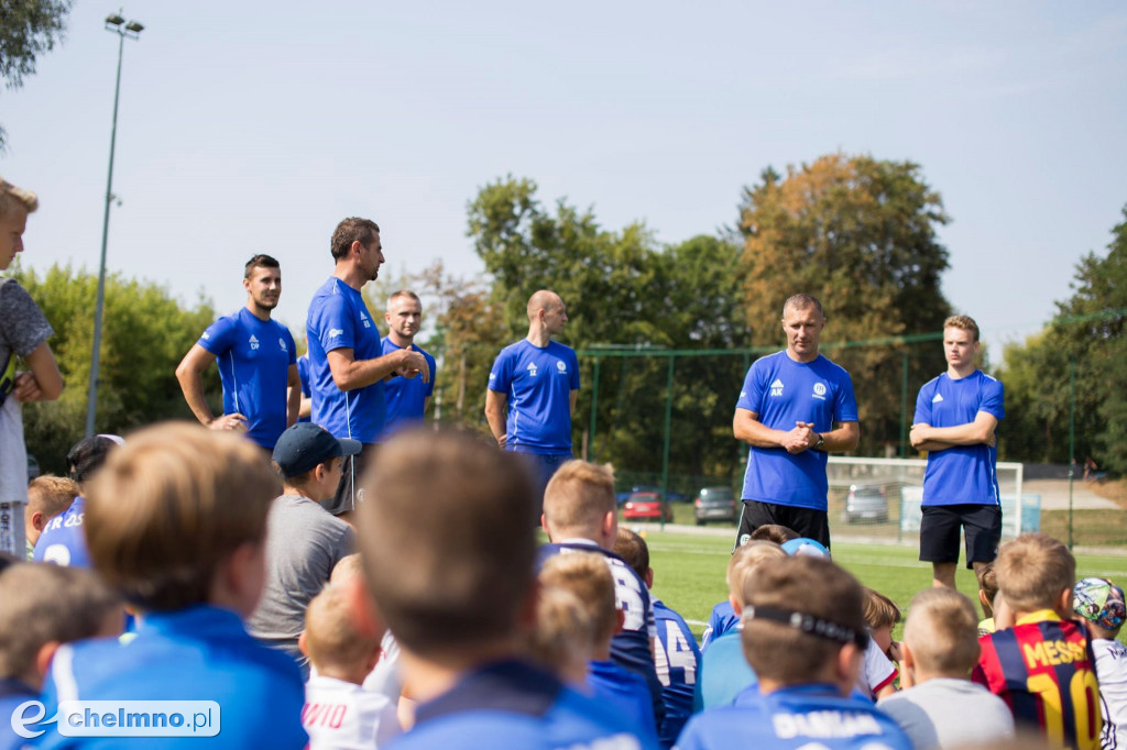 Start Football Academy Chełmno na stadionie miejskim