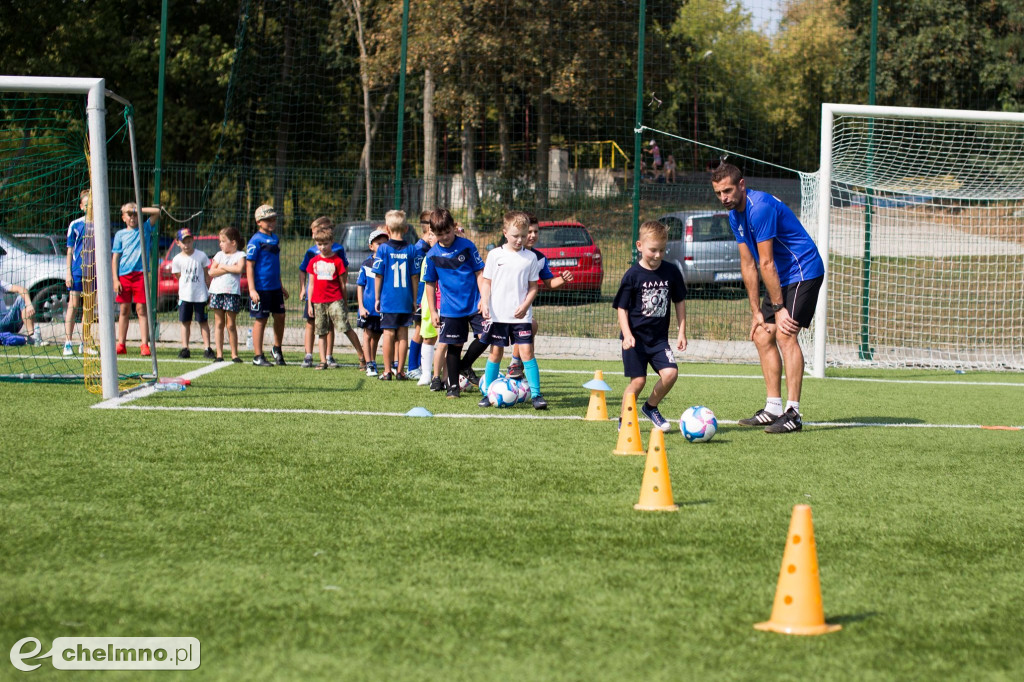 Start Football Academy Chełmno na stadionie miejskim