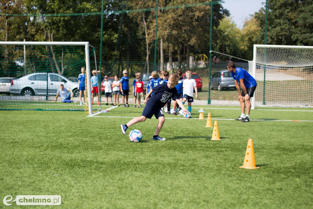 Start Football Academy Chełmno na stadionie miejskim