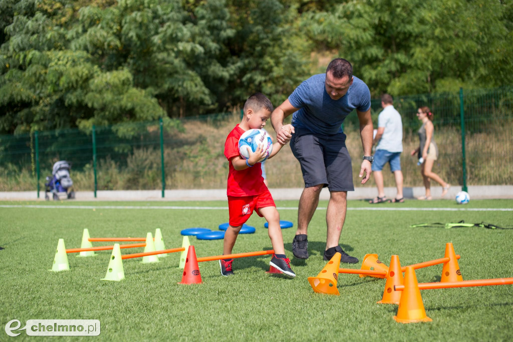 Start Football Academy Chełmno na stadionie miejskim