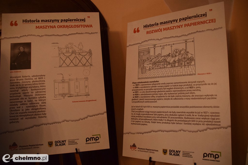 Uroczyste otwarcie wystaw o tematyce papierniczej